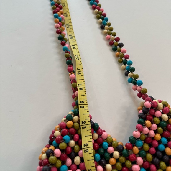 Urban Outfitters Heart Beaded Crossbody Bag - Picture 8 of 11